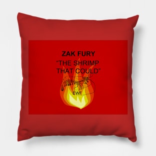 ZAK FURY EWF T-SHIRT Pillow