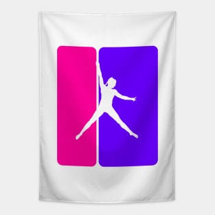 Pole Fitness Pink and Purple Tapestry