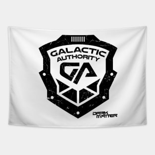 Dark Matter - Galactic Authority Shield Tapestry