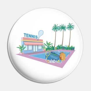 Tennis court Pin