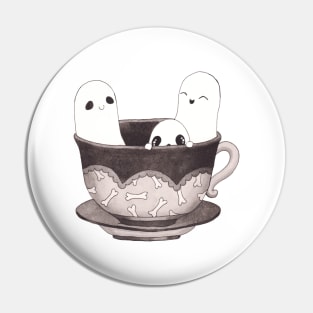 Haunted tea cup ride Pin