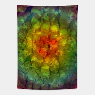 Rainbow Pattern Tapestry