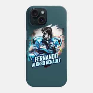 Fernando Alonso Renault Phone Case