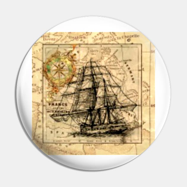 Sails In the Wind Pin by Dorcas