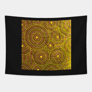 Awesome Aboriginal Dot Art Tapestry