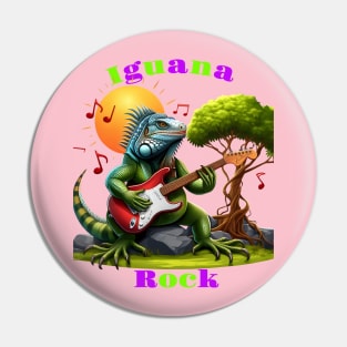 Rocking Reptiles Sunset Serenade Pin