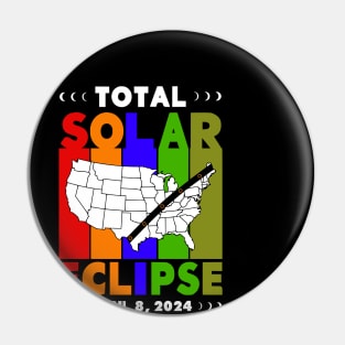 Solar Eclipse 2024 Pin