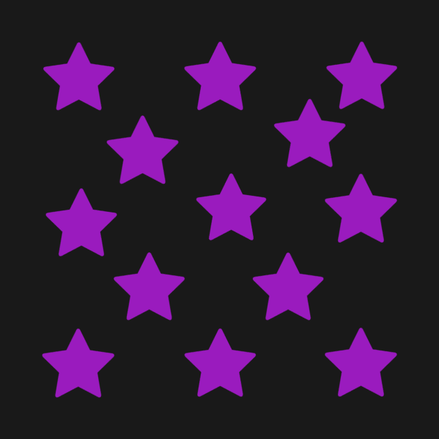 Purple Stars by Celtic Morrigan