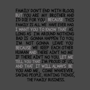 SPN QUOTES T-Shirt