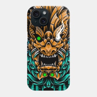 Japanese samurai Oni Phone Case