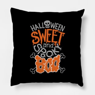 halloween Sweet and spooky Boo Pillow