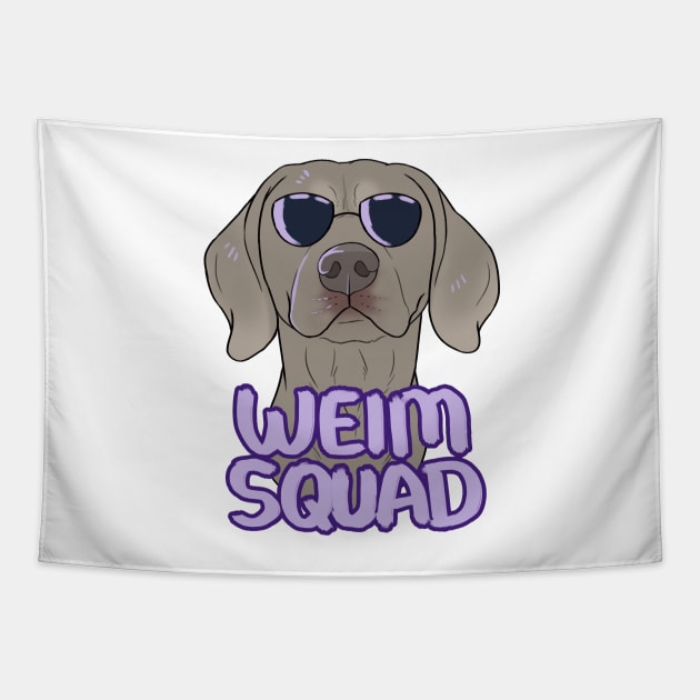 WEIM SQUAD Tapestry by mexicanine