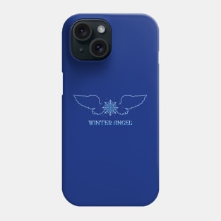 Winter Angel Wings Phone Case