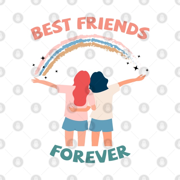BEST FRIENDS FOREVER HAPPY INTERNATIONAL FRIENDSHIP DAY TEE FOR EVERYONE by kevenwal