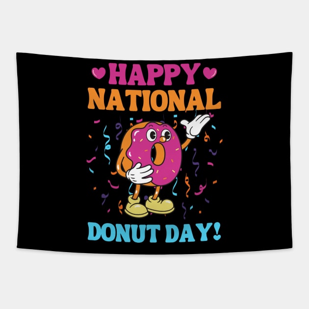 Happy National Donut Day! Tapestry by EvetStyles