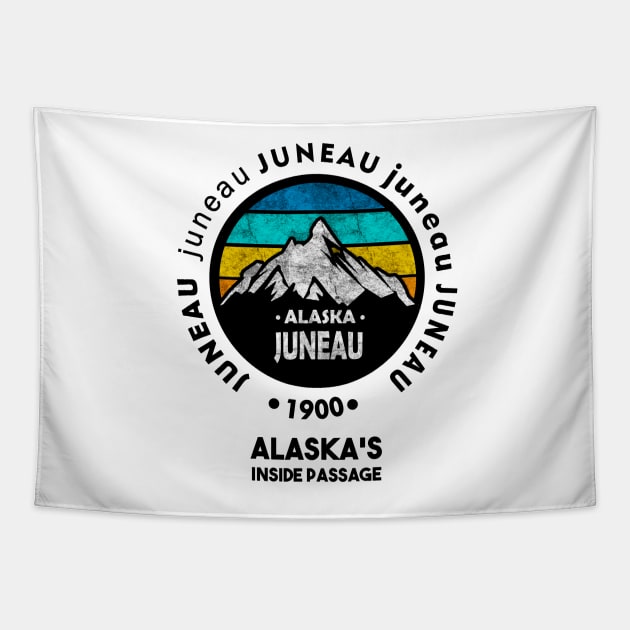 JUNEAU, Alaska Tapestry by dejava