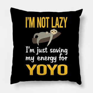 Saving Energy For YoYo Yo-Yo Pillow