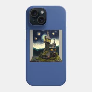 Starry Night Over The Burrow Phone Case