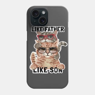 Like Father Like Son Phone Case