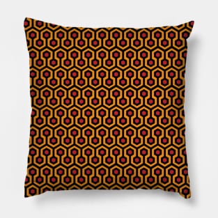 Trippy Geometric Patterned Pillow