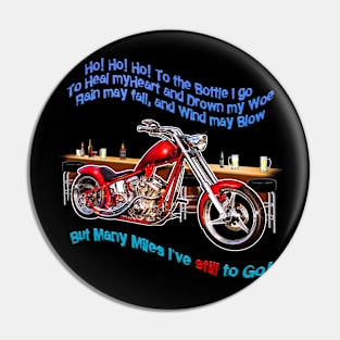 Bikes& Bars Pin