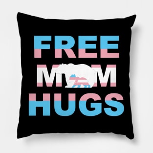 Free Mom Hugs LGBTQ+ Pillow