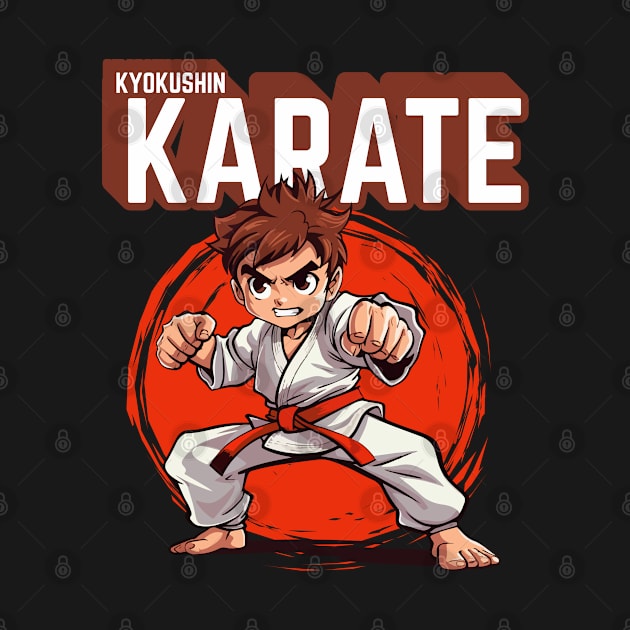 Kyokushin Karate by Indieteesandmerch