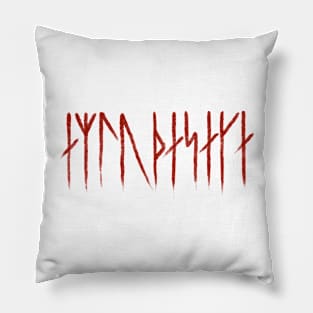 The Prince (blood text) Pillow