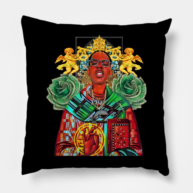 Saint Dolph of South Memphis Pillow by Esoteric Fresh 