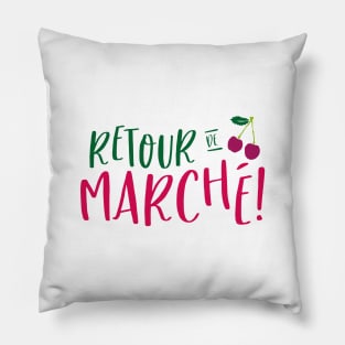 Market return Pillow