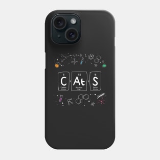 Elements of Cat Dark Side Phone Case