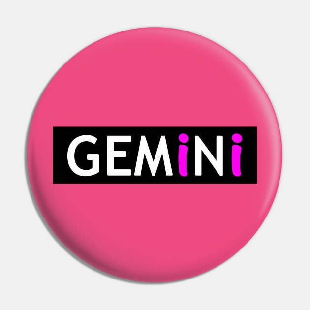 Gemini Pin by Chanap