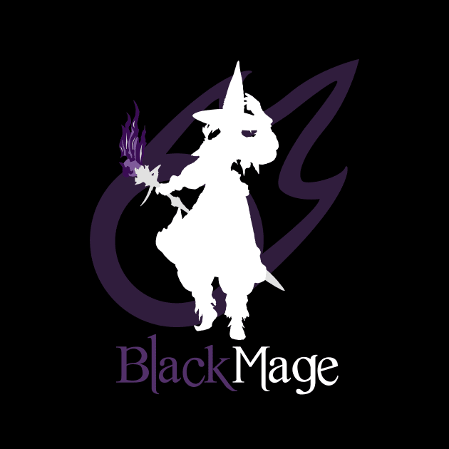 Black Mage - Final Fantasy XIV by degdesign