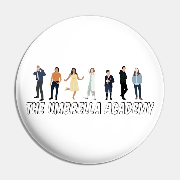 Umbrella Acad Pin by RockyCreekArt