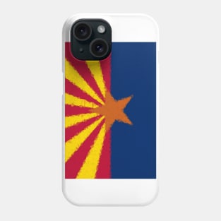 Low Poly Arizona Flag Phone Case