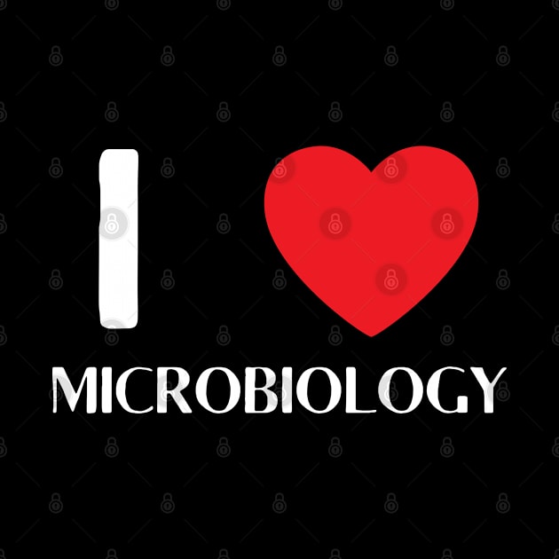 I Love Heart Microbiology by BobaPenguin