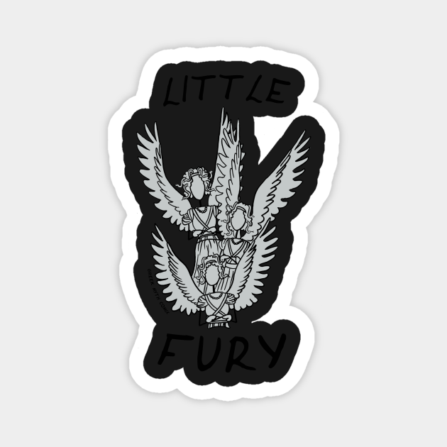 Greek Myth Comix the LITTLE Furies Fury Magnet TeePublic