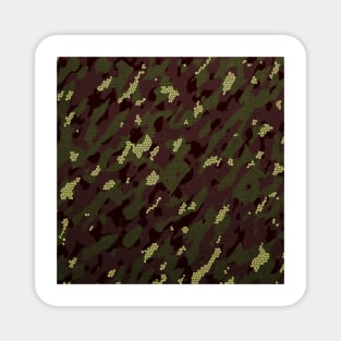 Camouflage - Brown Olive Magnet