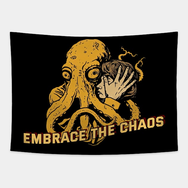 Embrace the chaos Tapestry by obstinator