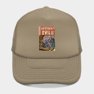 Resident Evil 2 fan art Comic book cover Hat