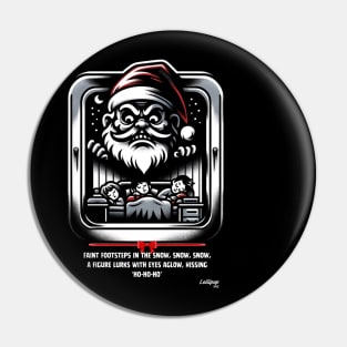 Somnolent Santa's Sinister Watch - A Xmas December Claus Pin