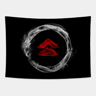 Smoky Samurai Tapestry