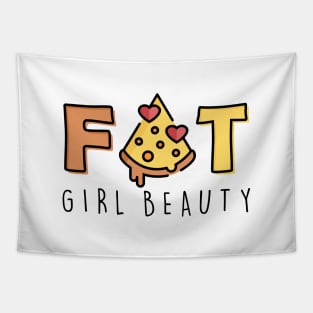 Fat Girl Beauty Tapestry