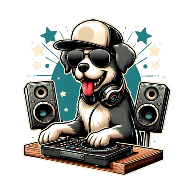 dog dj by DIKI97OLD