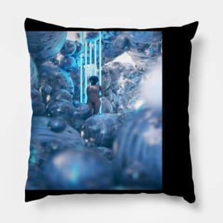 Scifi Girl Pillow