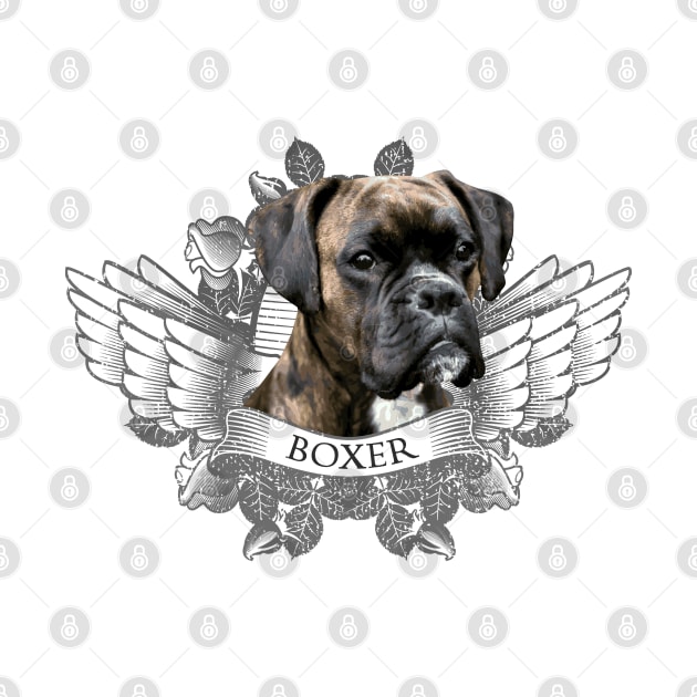 Boxer dog by Nartissima