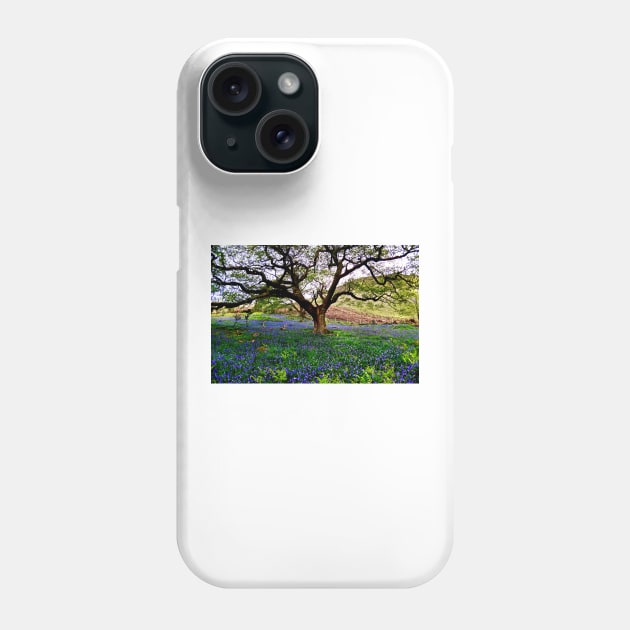 THE BLUEBELL CANOPY Phone Case by dumbodancer