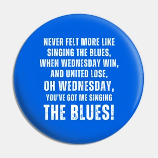 Never felt more like singing the blues Pin