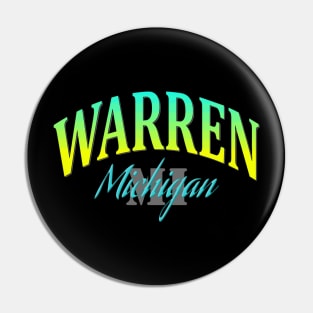 City Pride: Warren, Michigan Pin