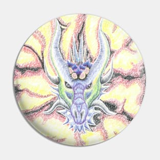 There be dragons in the fire! Pin